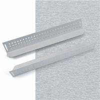 Nosné lyžiny pre rack hl.600mm (L=380mm)-pár čierne