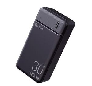 Powerbanka C-tech 30000mAh, Li-Pol, 20W, USB-C/USB-A/micro USB