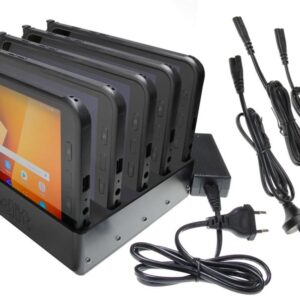 Brodit stolná nabíjačka na Samsung Galaxy Tab Active 2. SM-T390/SM-T395 5 slotov