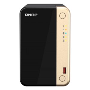 QNAP TS-264-8G (4core 2,9 GHz, 8GB RAM, 2x SATA, 2x M.2 NVMe, 1x PCIe, 2x 2,5GbE, 1x HDMI 4K, 4x USB)