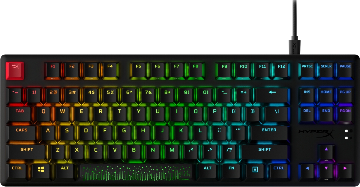 HyperX Alloy Origins Core PBT/Drôtová USB/US layout/Čierna