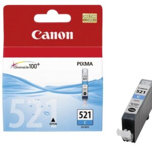 Canon CLI-521C, azúrový