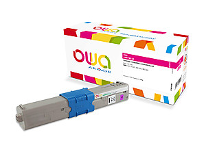 OWA Armor toner kompatibilný s OKI 44973534, 1500st, červená/magenta