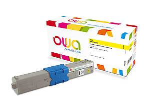 OWA Armor toner kompatibilný s OKI 44973533, 1500st, žltá/yellow