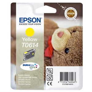 EPSON Ink žltý pre Stylus D68/D88/DX3850/DX4850 T0614 DURABrite