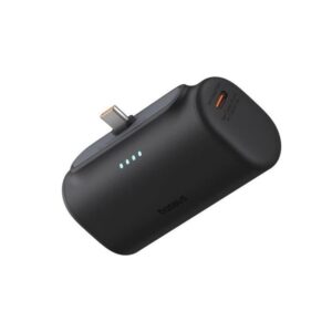 Baseus Compact 20W Fast Charge USB-C Powerbanka 5000mAh Cluster Black