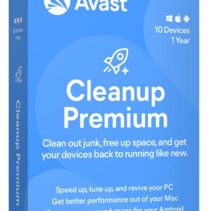 Avast Cleanup Premium up to 10 Device 1Y