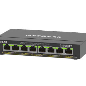 NETGEAR 8PT GE PLUS SWCH W/ HI-PWR POE+