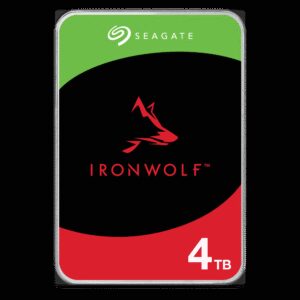 QNAP Seagate, HDD, IronWolf, SATA III, 3.5-inch, 4TB, ST4000VN006