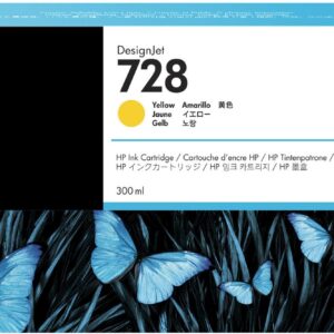 HP no 728 300-ml žltá ink. kazeta