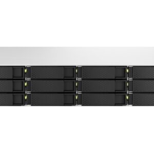 QNAP TS-h1887XU-RP-E2334-16G (Xeon 4,8GHz, ZFS, 16GB ECC RAM, 12x 3,5" + 6x2,5", 2x 2,5GbE, 2x10GbE)