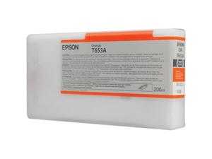 Epson T653 Orange Ink Cartridge (200ml)