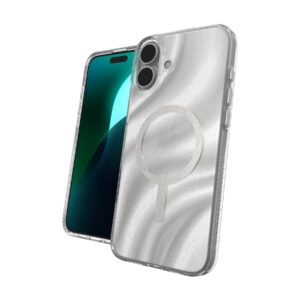 ZAGG kryt Milan Snap Apple iPhone 16 Swirl Glitter