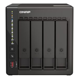 QNAP NVR QVP-41C (4core 2,6GHz, 8GB RAM, 4xSATA, 2x2,5GbE, 2xM.2 slot, 2xHDMI, kamery: 8 (max 24)