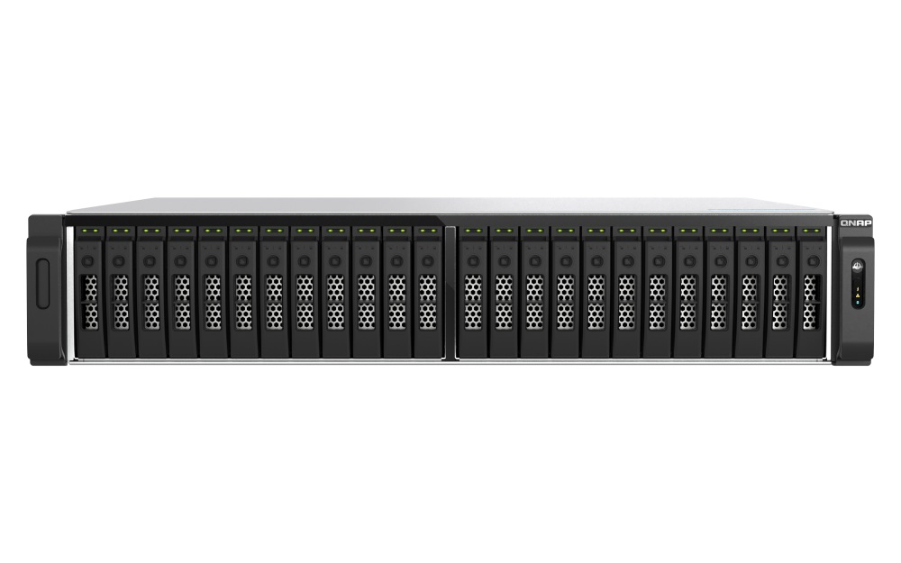 QNAP TS-h3077AFU-R7-64G (Ryzén Pro 5,3GHz, ZFS, 64GB DDR5 RAM, 30x 2,5" SATA, 2x 2,5GbE, 2x 10GbE)