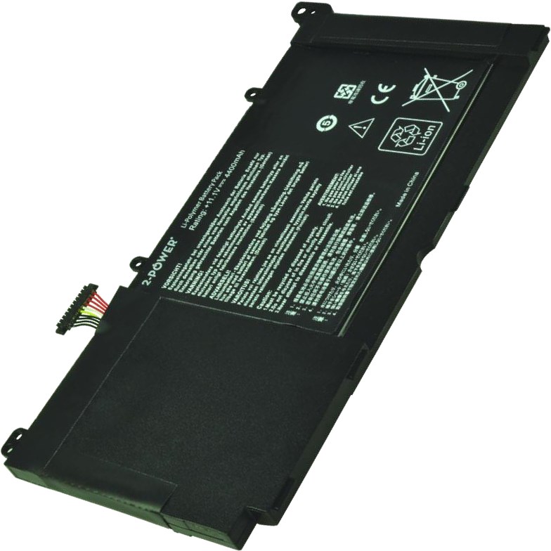 2-POWER Batéria 11,1V 4400mAh pre Asus K551L, K551LB, K551LN, R551L, S551L, S551LB, S551LN