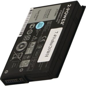 2-POWER Batéria 7,4V 3600mAh pre Dell Latitude 7200 series Latitude 7202, Latitude 7212