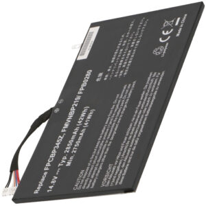 2-POWER Batéria 14,8V 2850mAh pre Fujitsu LifeBook UH572