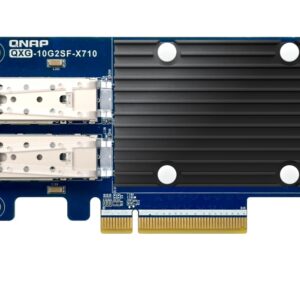 QNAP QXG-10G2SF-X710 - 2x 10GbE SFP+, PCIe Gen3 x8
