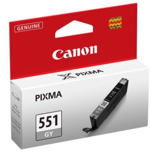 Canon CLI-551 GY, sivá