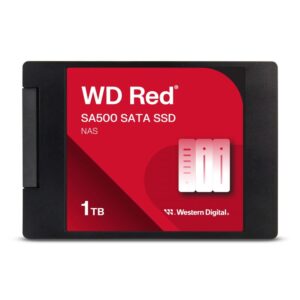 QNAP WD, SSD, Red SA500, SATA III, 2.5-inch, 1TB, WDS100T1R0A