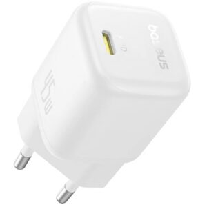 Baseus Rýchlonabíjačka do siete PicoGo GaN 45W USB-C PD biela