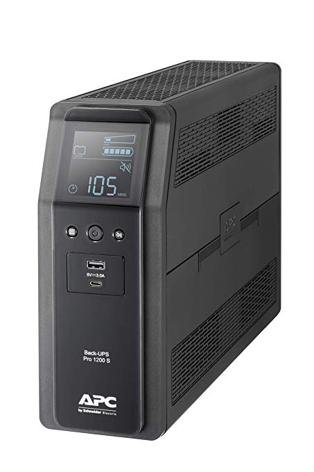 APC Back UPS Pro BR 1200VA, Sinewave, 8 Outlets, AVR, LCD interface