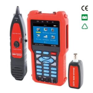 W-Star CCTV tester pre kamerové systémy WSNF706 s LCD displejom a multimetrom
