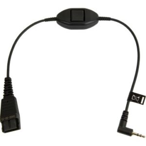 Jabra Cord, QD-Jack 2,5 mm, 0,3 m, straight