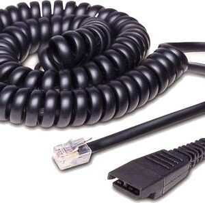 Jabra QD-RJ10, 0,5-2m, coiled