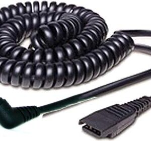 Jabra QD-2,5mm, 0,5-2m, coiled