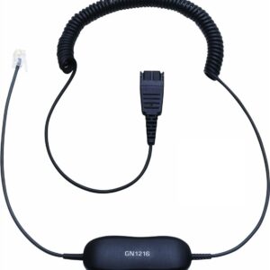 Jabra Smart Cord, QD-RJ9, coiled