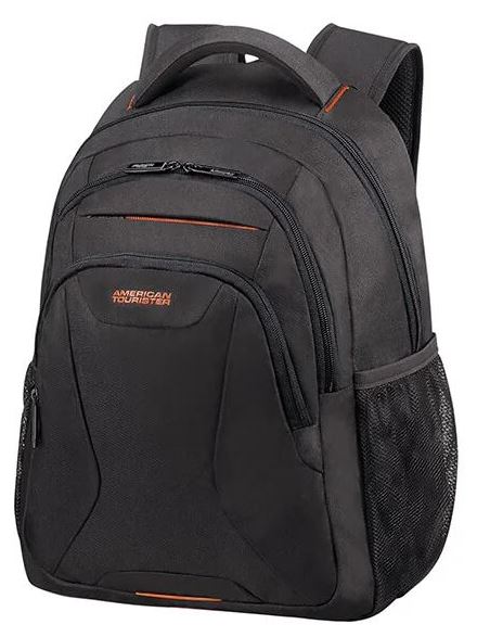 American Tourister AT WORK LAPTOP BACKPACK 13.3" - 14,1 Black/Orange