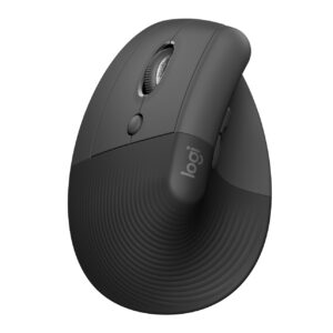 LOGITECH Lift For Business/Ergonomická/Optická/Pre ľavákov/4 000 DPI/USB+BT/Grafitová