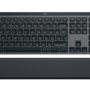 Logitech Master MX Keys S/Bezdrôtová USB + Bluetooth/US layout/Čierna