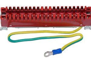 DATACOM Svorkovnica pre 10 párov zemniaca červená