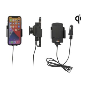 Brodit držiak s bezdrôtovým nabíjaním Qi 15W, nastaviteľný, š. 61-83 mm, hr. 6-11 mm, do CL