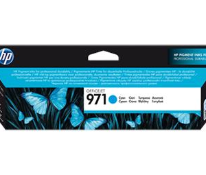 HP 971 azúrová atramentová kazeta, CN622AE