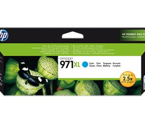 HP 971XL azúrová atramentová kazeta, CN626AE