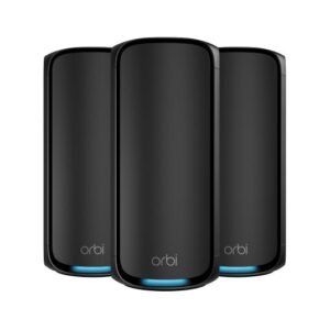 NETGEAR ORBI9 QB WIFI7 3P 1Y ARMOR BLK BNDL