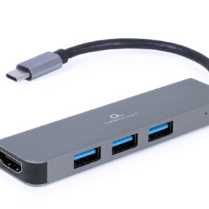 Gembird USB-C 2v1 multiport hub + HDMI