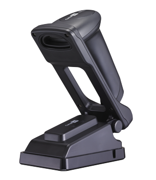 Čítačka čiarových kódov CipherLab 1504P Kit, 2D, čierna, USB, stojan