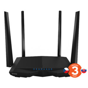 Tenda AC6 WiFi AC Router 1200Mbps, VPN server/klient, WISP, Universal Repeater, 4x5dBi antény