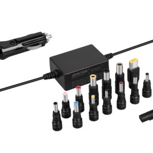 AVACOM QuickTIP-CAR 65W - univerzálny autoadaptér pre notebooky + 13 konektorov