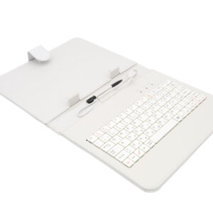 AAIREN AiTab Leather Case 2 with USB Keyboard 8" WHITE (CZ/ SK/SK /DE/UK/US.. layout)