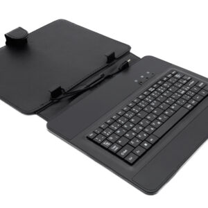 AIREN AiTab Leather Case 3 with USB Keyboard 9,7" BLACK (CZ/ SK/SK /DE/UK/US.. layout)