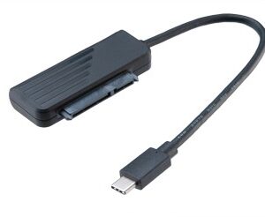 AKASA USB type-C adaptér pre 2,5" HDD a SSD 20 cm