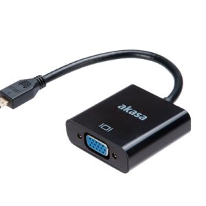 AKASA - Micro HDMI na VGA prevodník