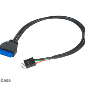 AKASA - USB 3.0 na USB 2.0 adaptér - 30 cm