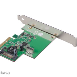 AKASA PCIe karta USB 3.2 Gen 2 interný konektor
